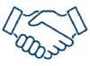 handshake logo